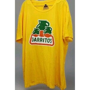 Jarritos T-Shirt 2XL Yellow Graphic Tee Mexican Soda Official Merch Streetwear